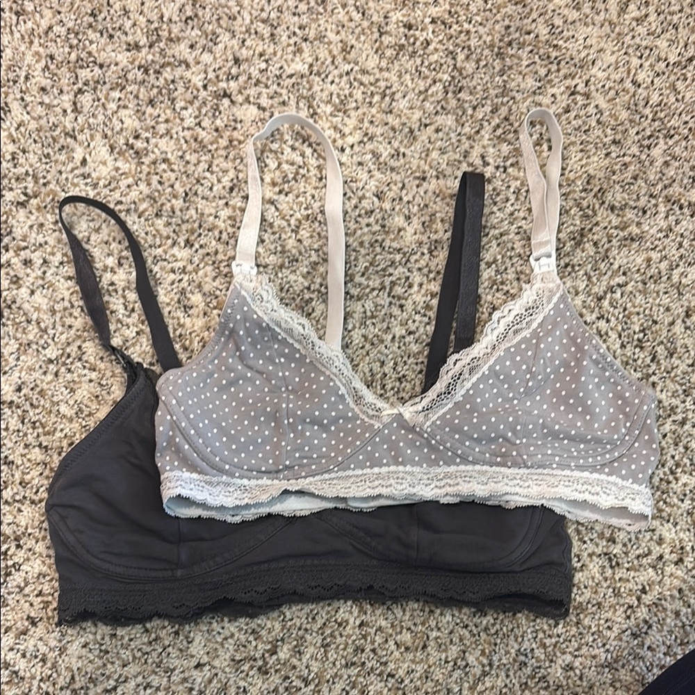 Set of Stylish Nursing Bras